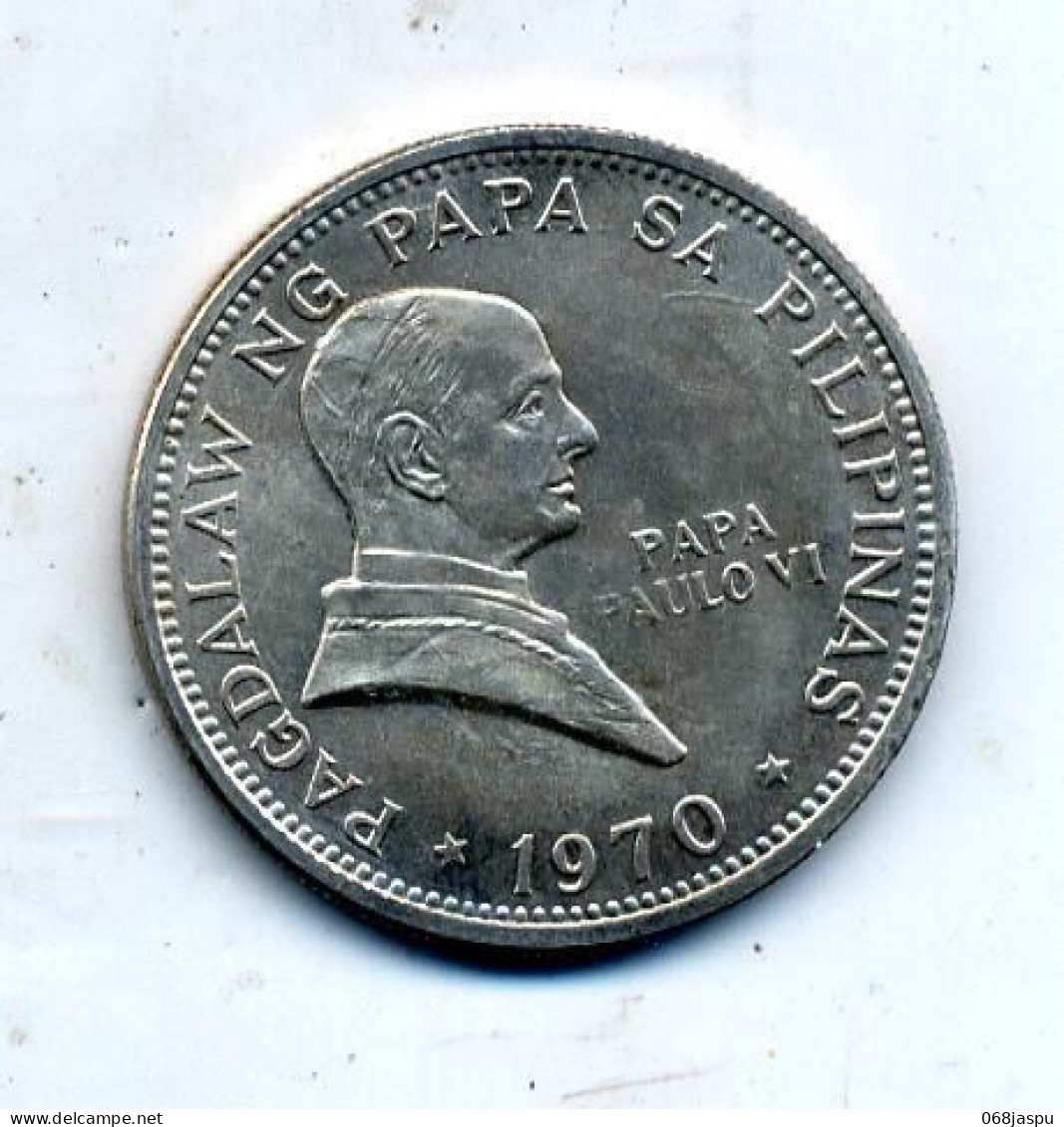 Piece  1970 Pape  Paul VI - Philippines