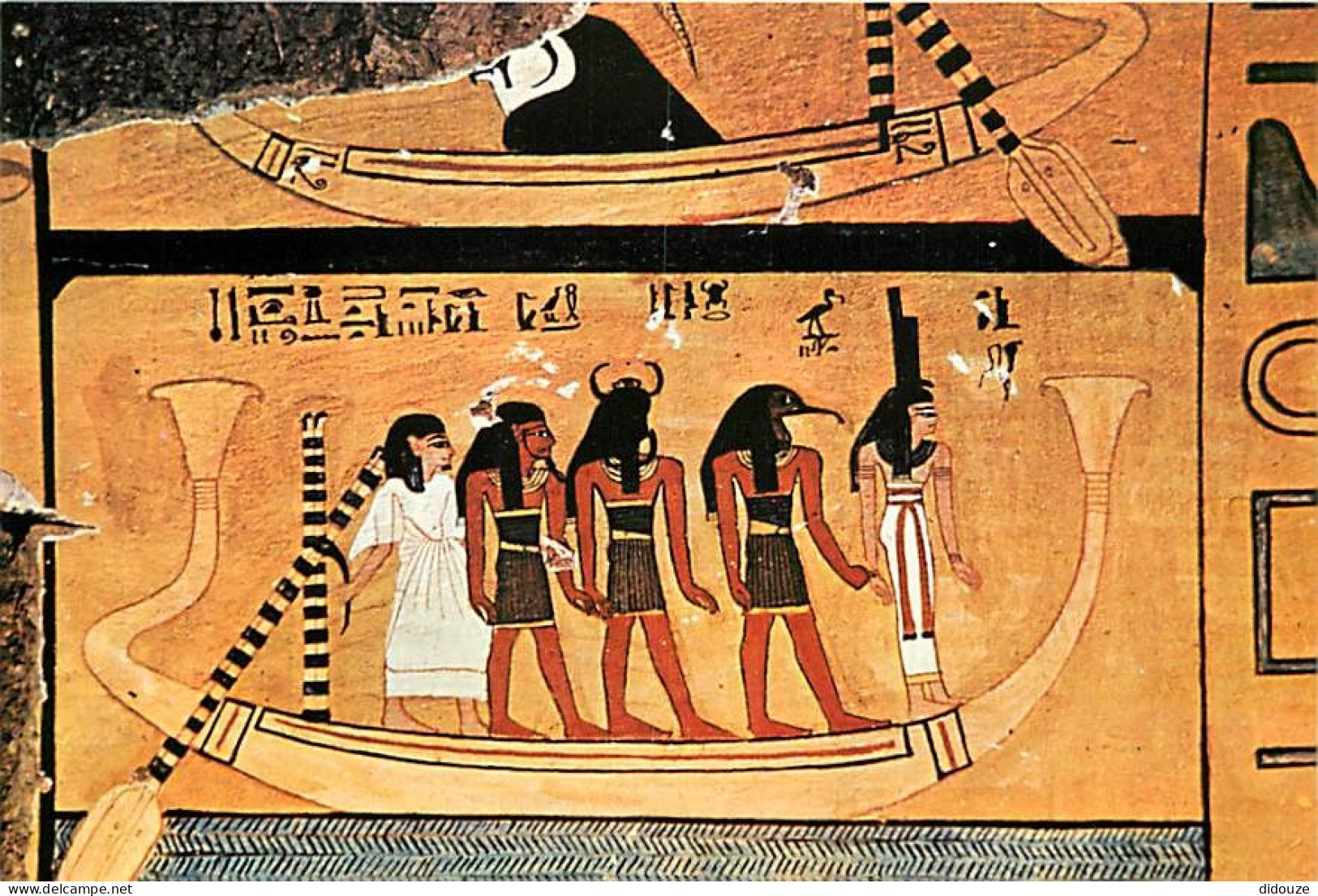 Egypte - Antiquité Egyptienne - Tomb Of Noble Anher-khaou 1186 B.C. - The Deceased Navigating In The Netherworld Accompa - Musei