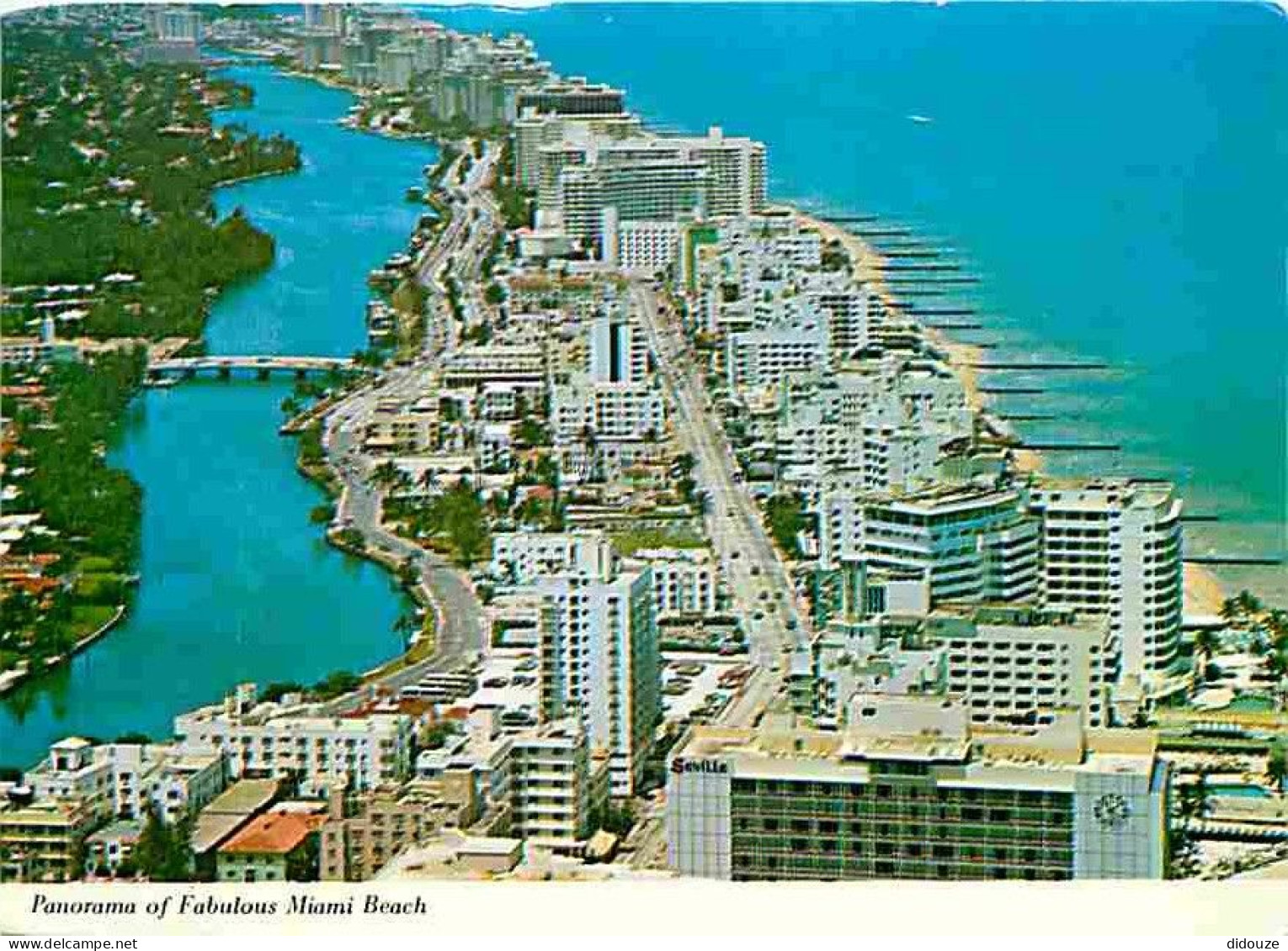 Etats Unis - Miami - Panorama Of Fabulous Miami Beach - CPM - Voir Scans Recto-Verso - Miami