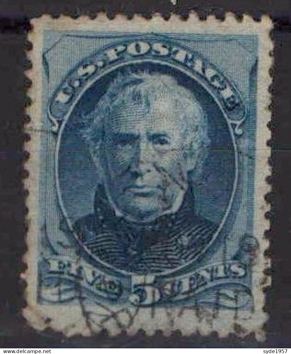 1875 Zachary Taylor, - Oblitérés