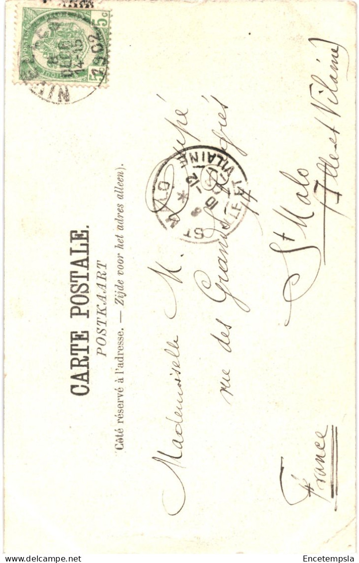 CPA Carte Postale Belgique Nivelles L'Obélisque 1902 VM78708 - Nijvel