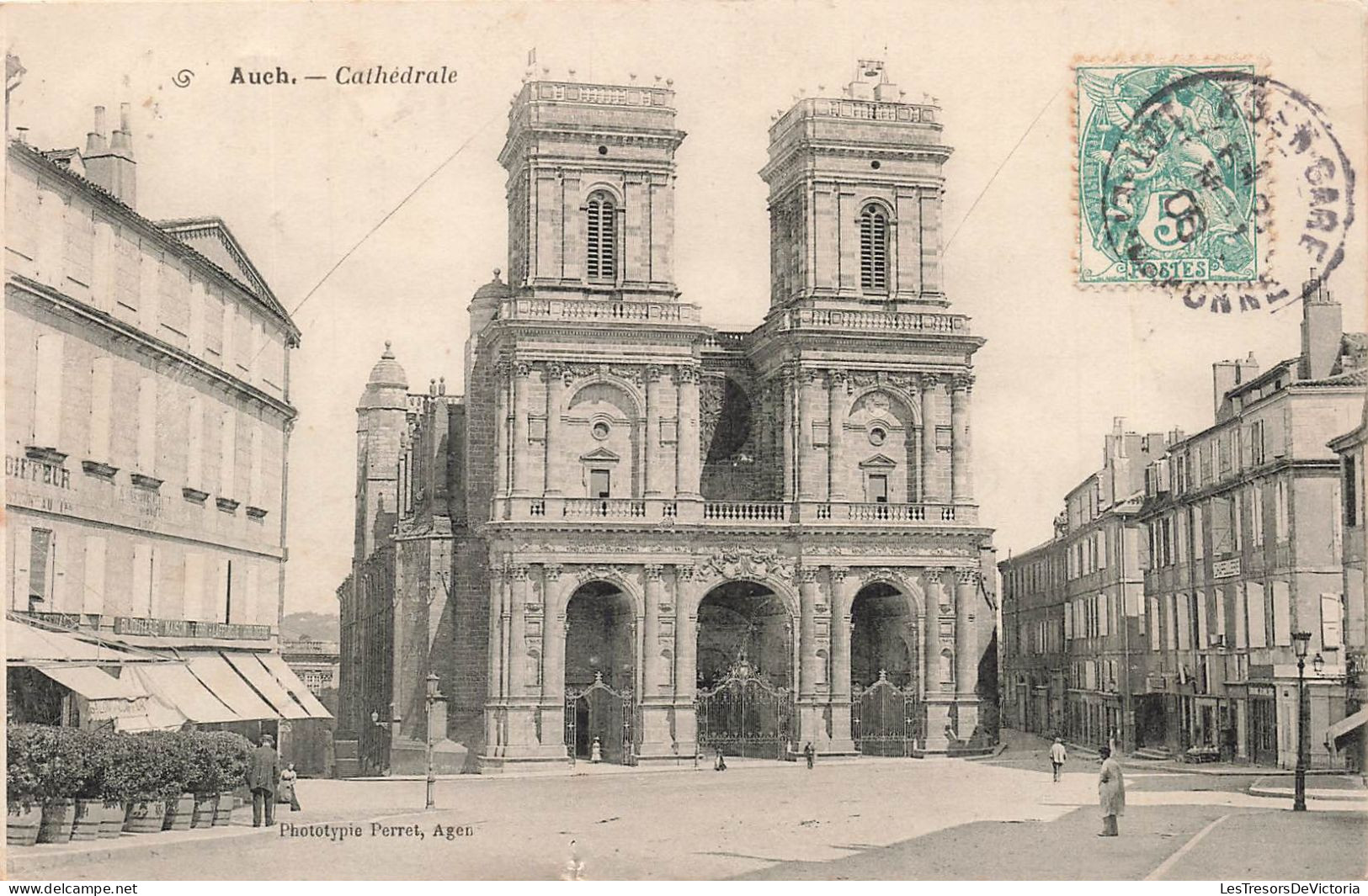 FRANCE - Auch - Vue De La Cathédrale - Vue Générale - Vue à L'extérieur - Carte Postale Ancienne - Auch