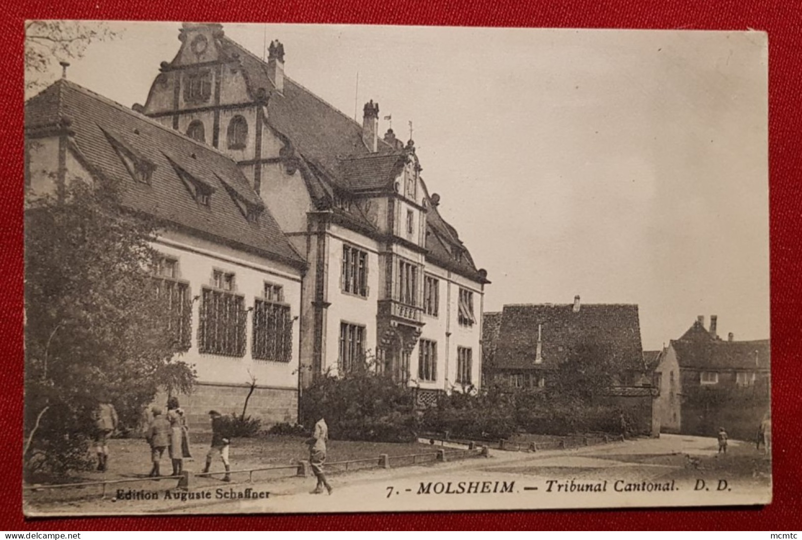 CPA Rétrécit   -  Molsheim - Tribunal Cantonnal - Molsheim