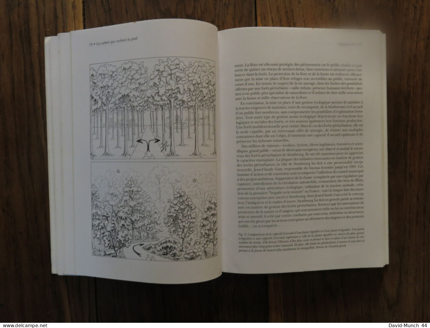 Les arbres qui cachent la forêt, La gestion forestière à l'épreuve de l'écologie de Didier Carbiener. Edisud. 1995