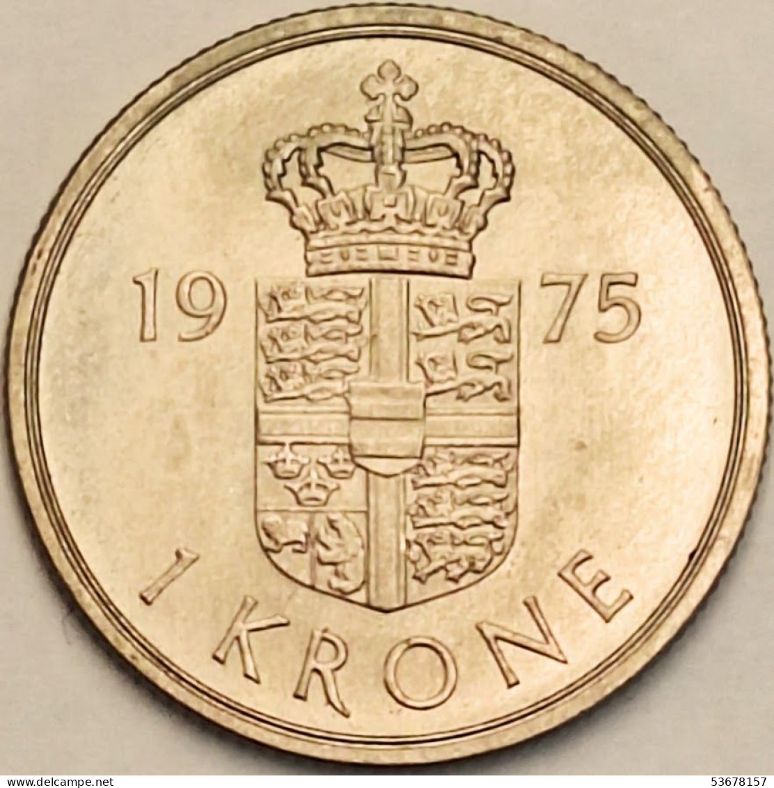 Denmark - Krone 1975, KM# 862.1 (#3784) - Dinamarca