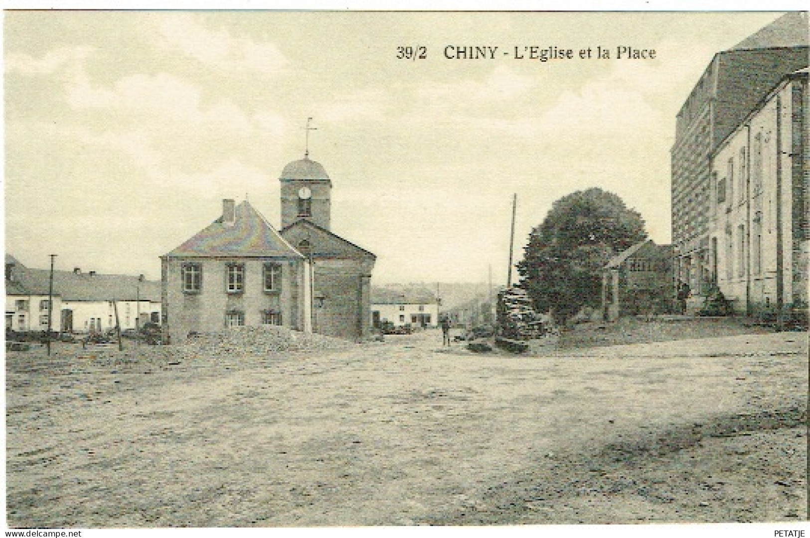 Chiny , L'Eglise , La Place - Chiny
