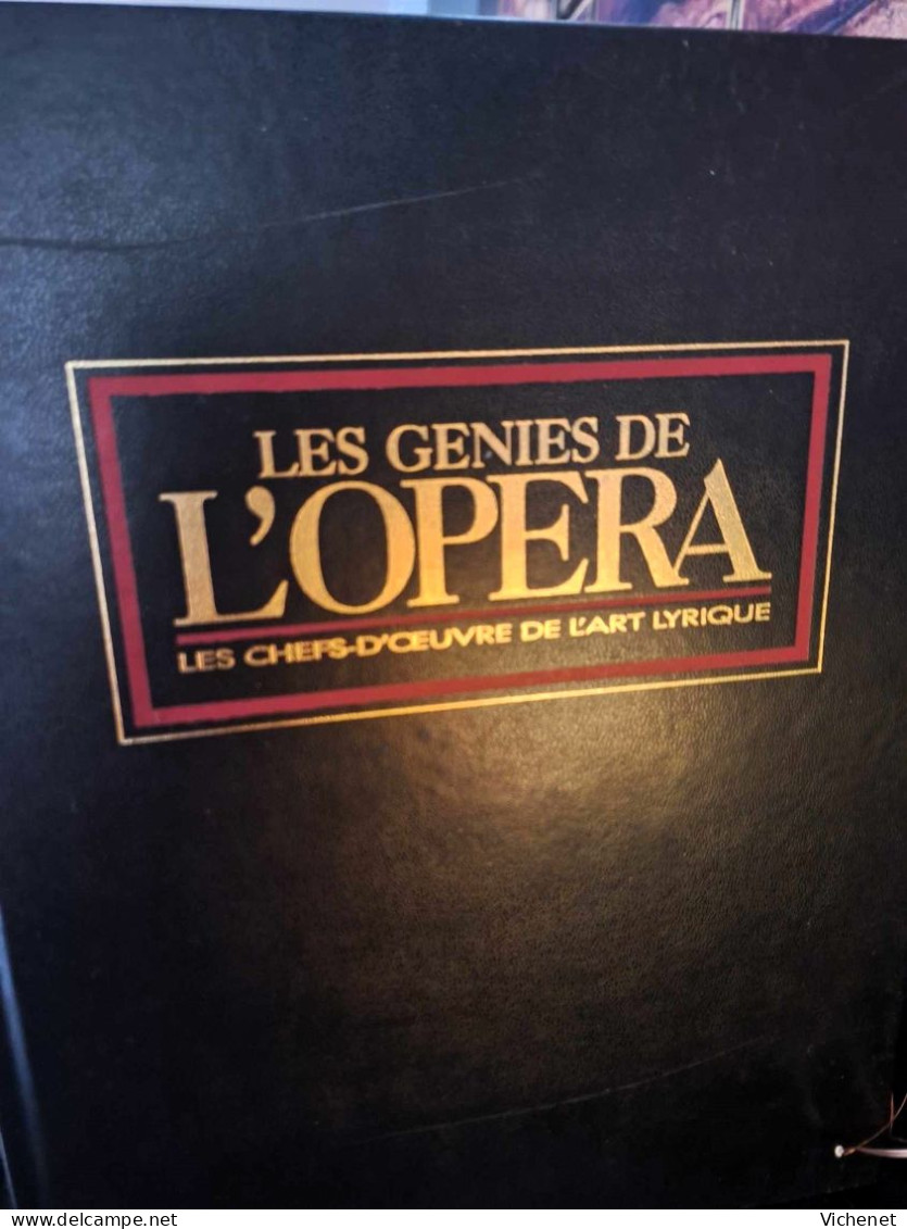 Les Génies De L'Opéra - Les Chefs-d'oeuvre De L'Art Lyrique - Les 5 Volumes (complet) - Atlas Edition - Musique