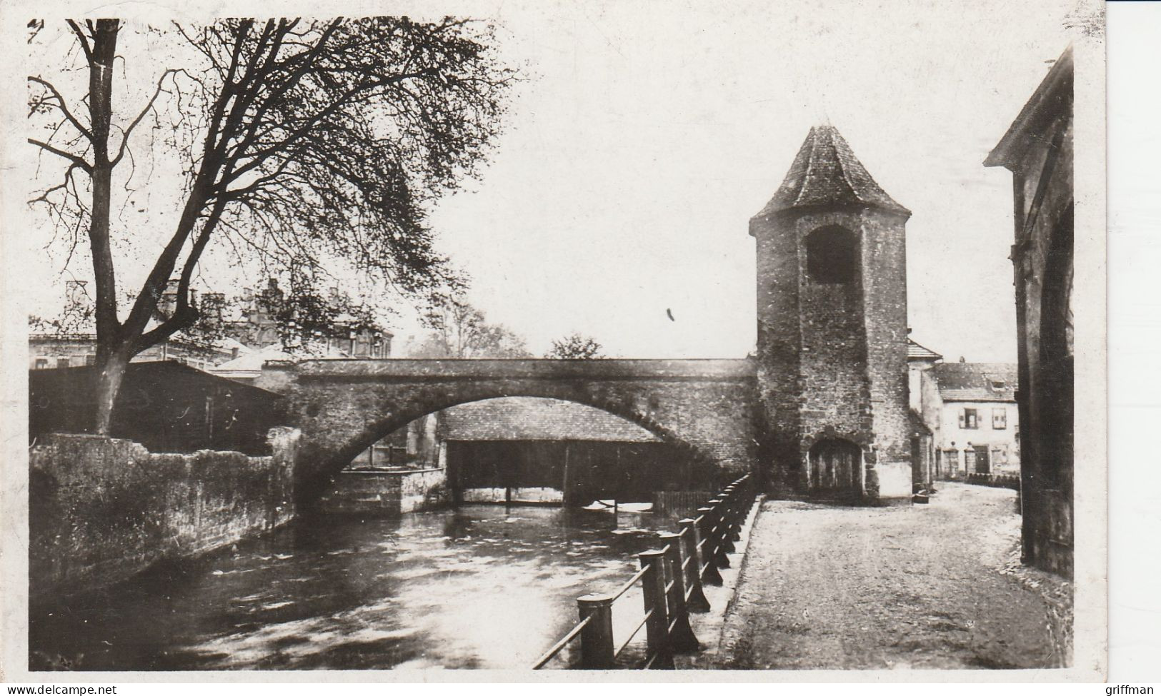 HAGUENAU VIEUX PONT SUR LA MODER 1937 TBE - Haguenau