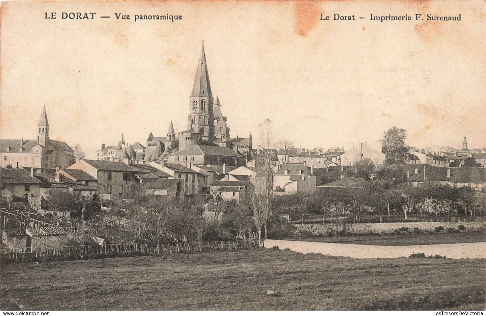 FRANCE - Le Dorat - Vue Panoramique - Vue Au Loin - Vue De L'extérieur - Carte Postale Ancienne - Le Dorat