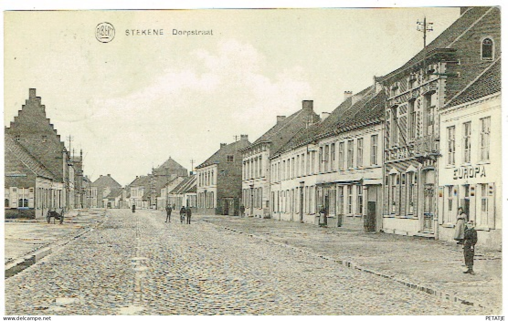 Stekene , Dorpstraat - Stekene