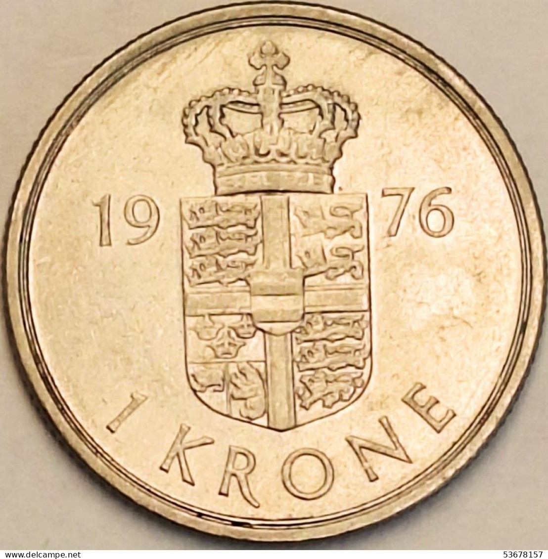 Denmark - Krone 1976, KM# 862.1 (#3785) - Danimarca