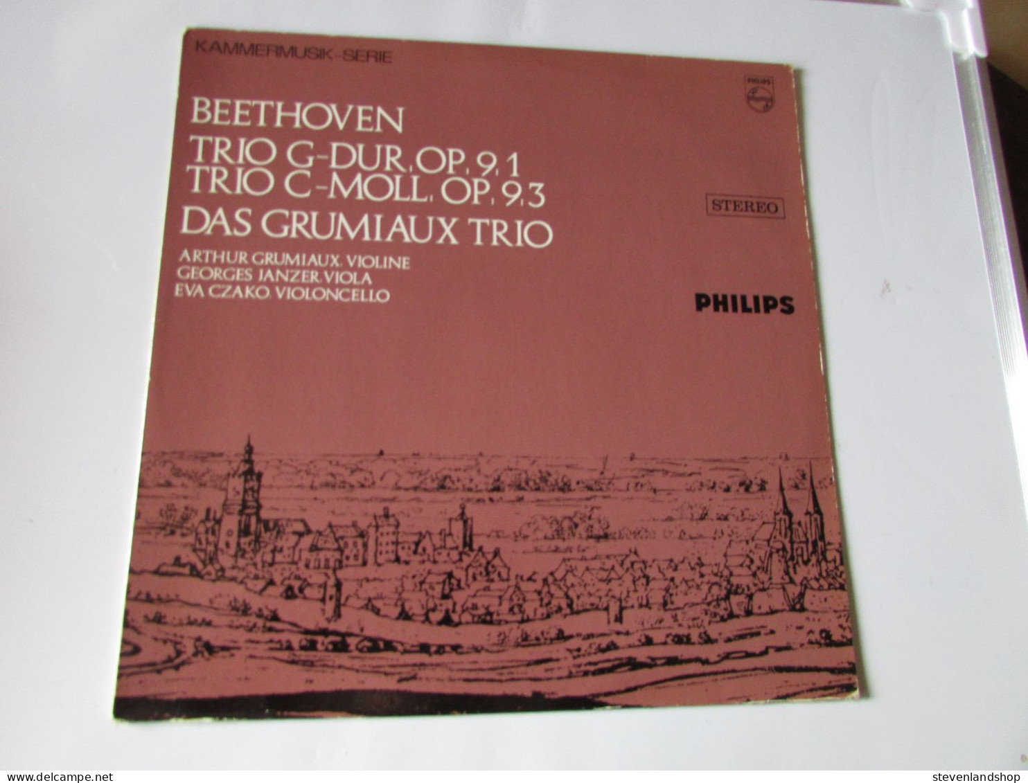 BEETHOVEN, TRIO GRUMIAUX, VIOLIN, VIOLA,VIOLONCELLO - Opere