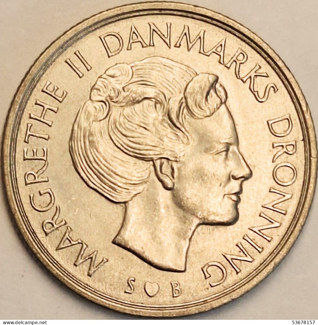 Denmark - Krone 1977, KM# 862.1 (#3786) - Danemark