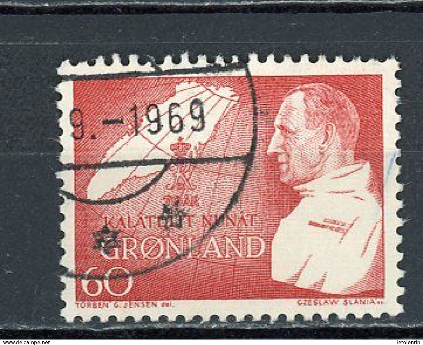 GROENLAND - FREDERIC IX - N° Yvert 61 Obli. - Used Stamps