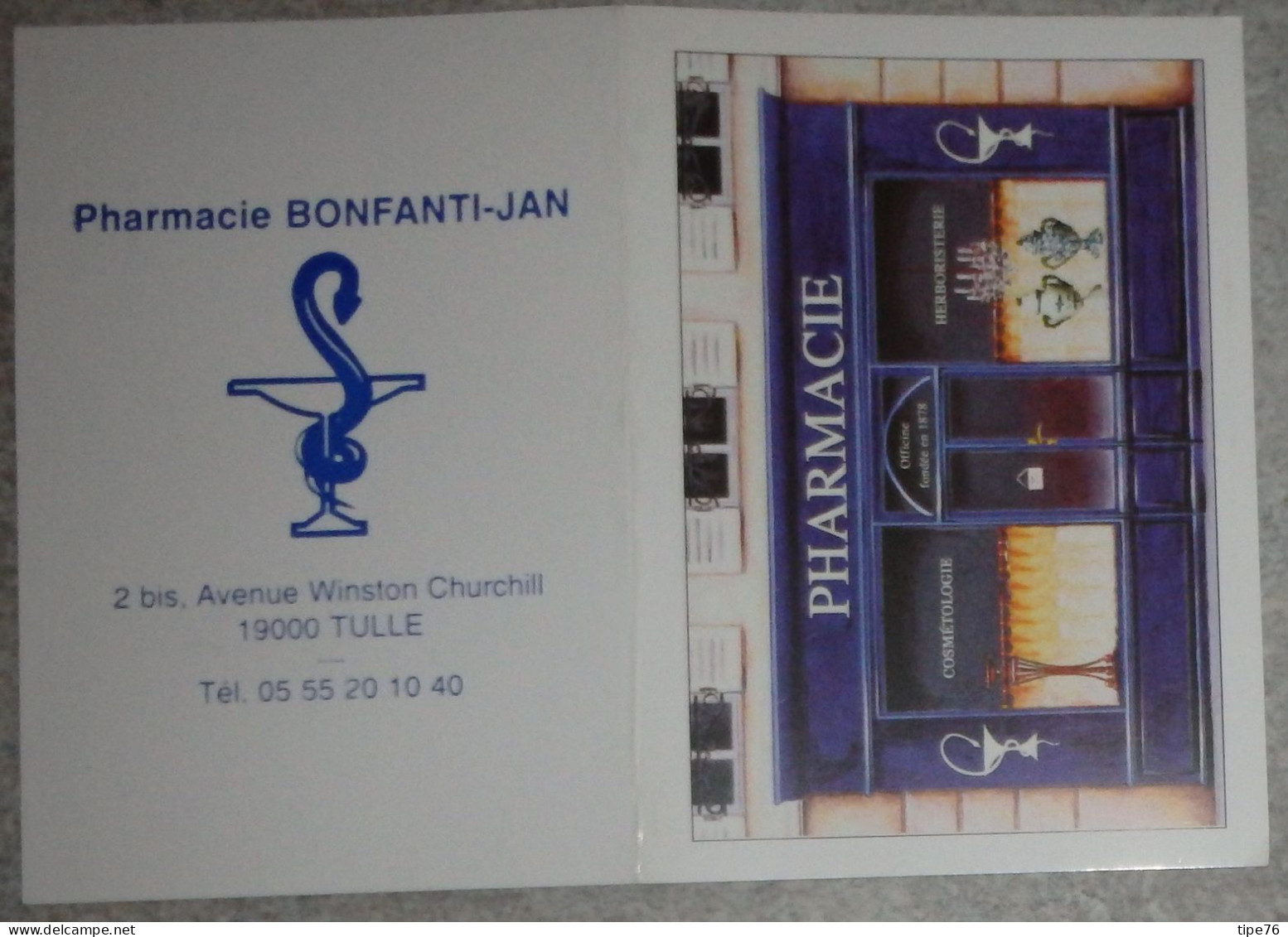 Petit Calendrier De Poche 2002 Illustration Magasin échoppe Pharmacie Pot - Pharmacie  Tulle Corrèze - Tamaño Pequeño : 2001-...