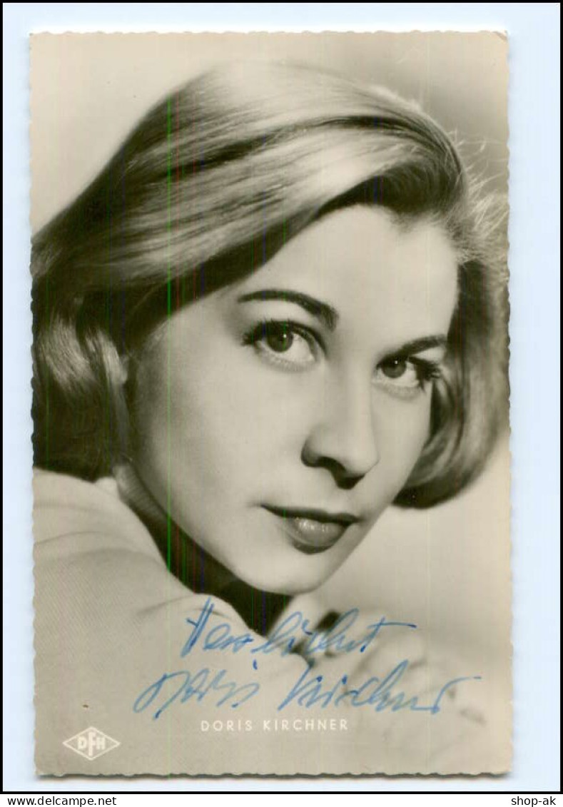 V2250/ Doris Kirchner Autogramm Unterschrift  60er Jahre AK  - Autografi