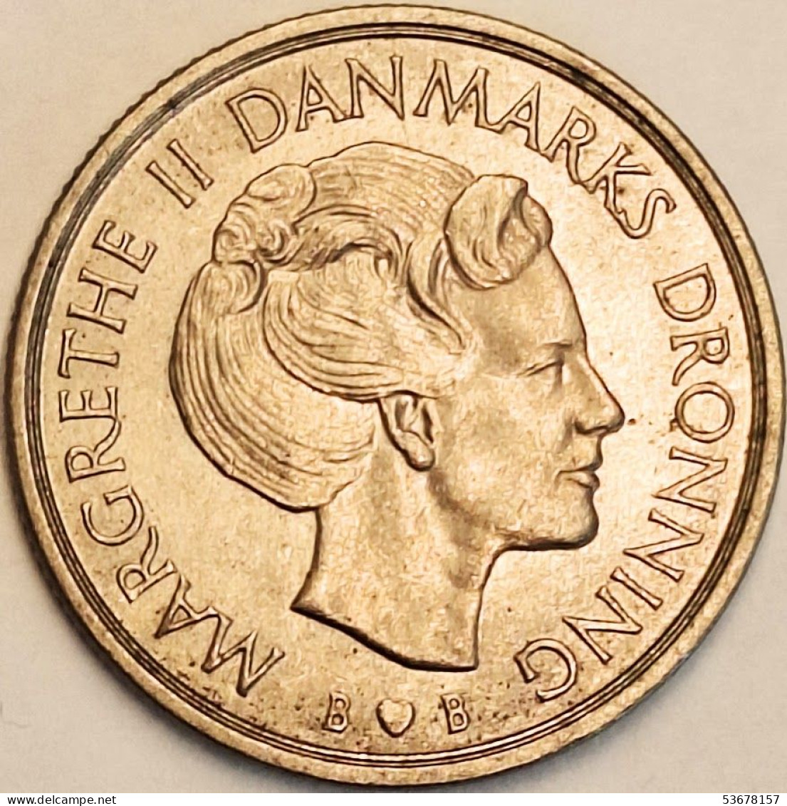 Denmark - Krone 1980, KM# 862.2 (#3787) - Dinamarca