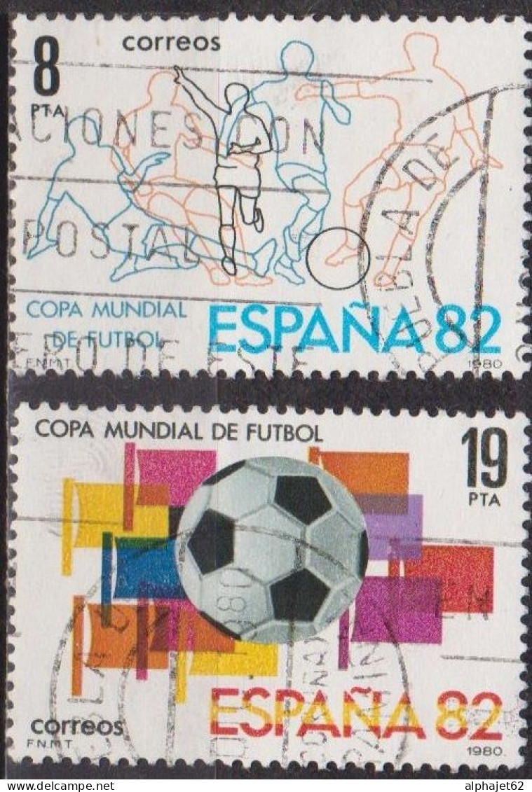 Sport Olympique - ESPAGNE - Football - N° 2217-2218 - 1980 - Used Stamps