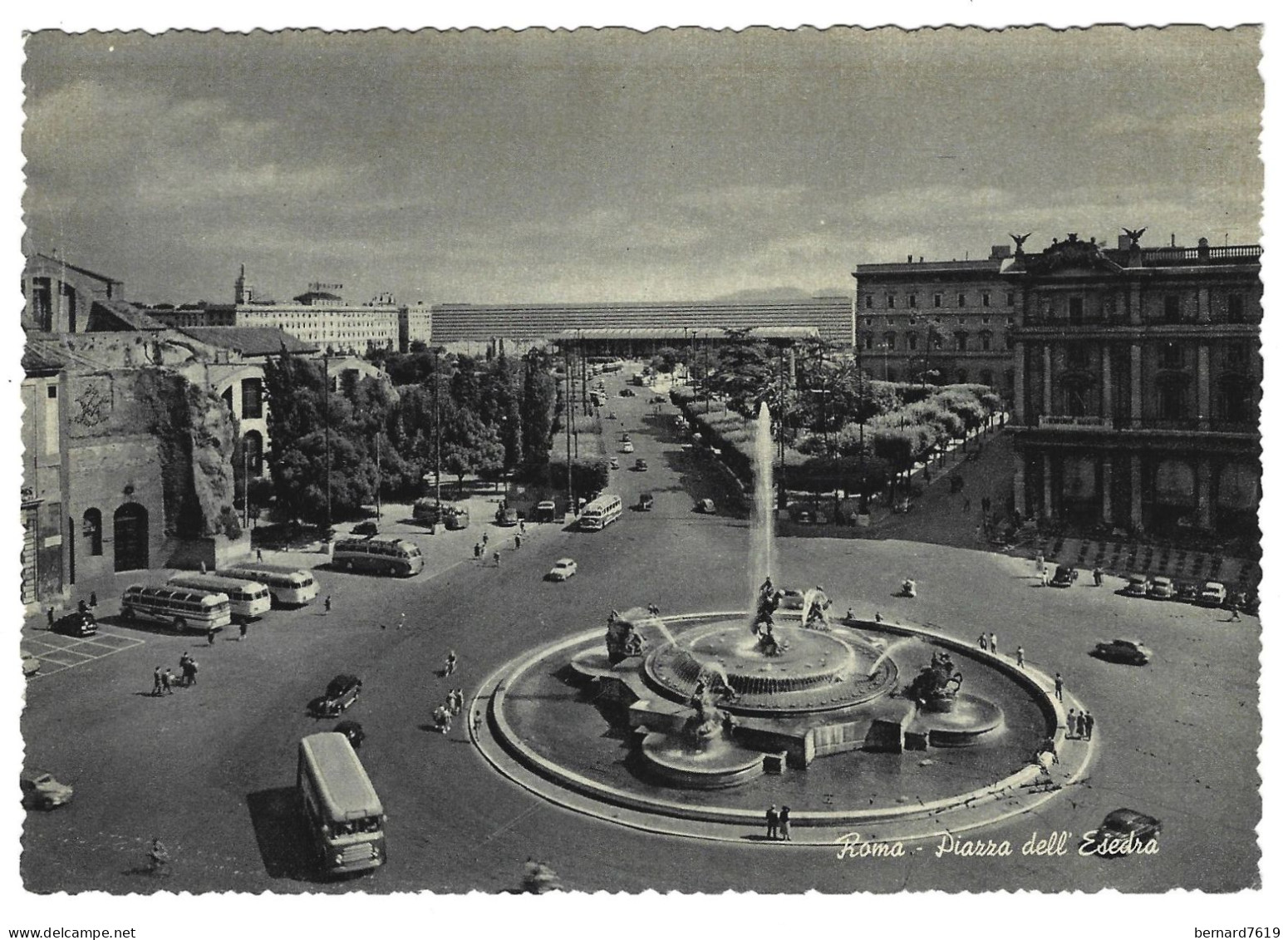 Italie -  Rome - Roma -  Piazza Dell' Esedra - - Orte & Plätze