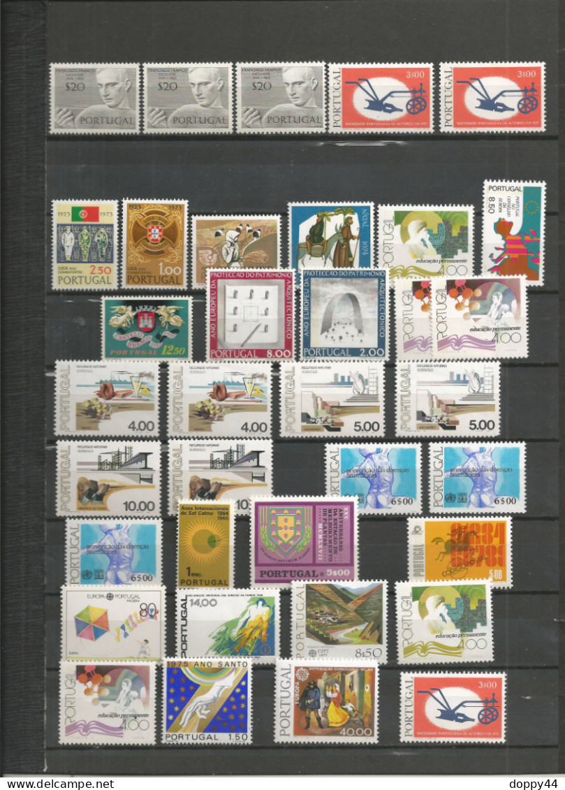 PORTUGAL LOT TP NEUFS  AVEC MULTIPLES. - Collections