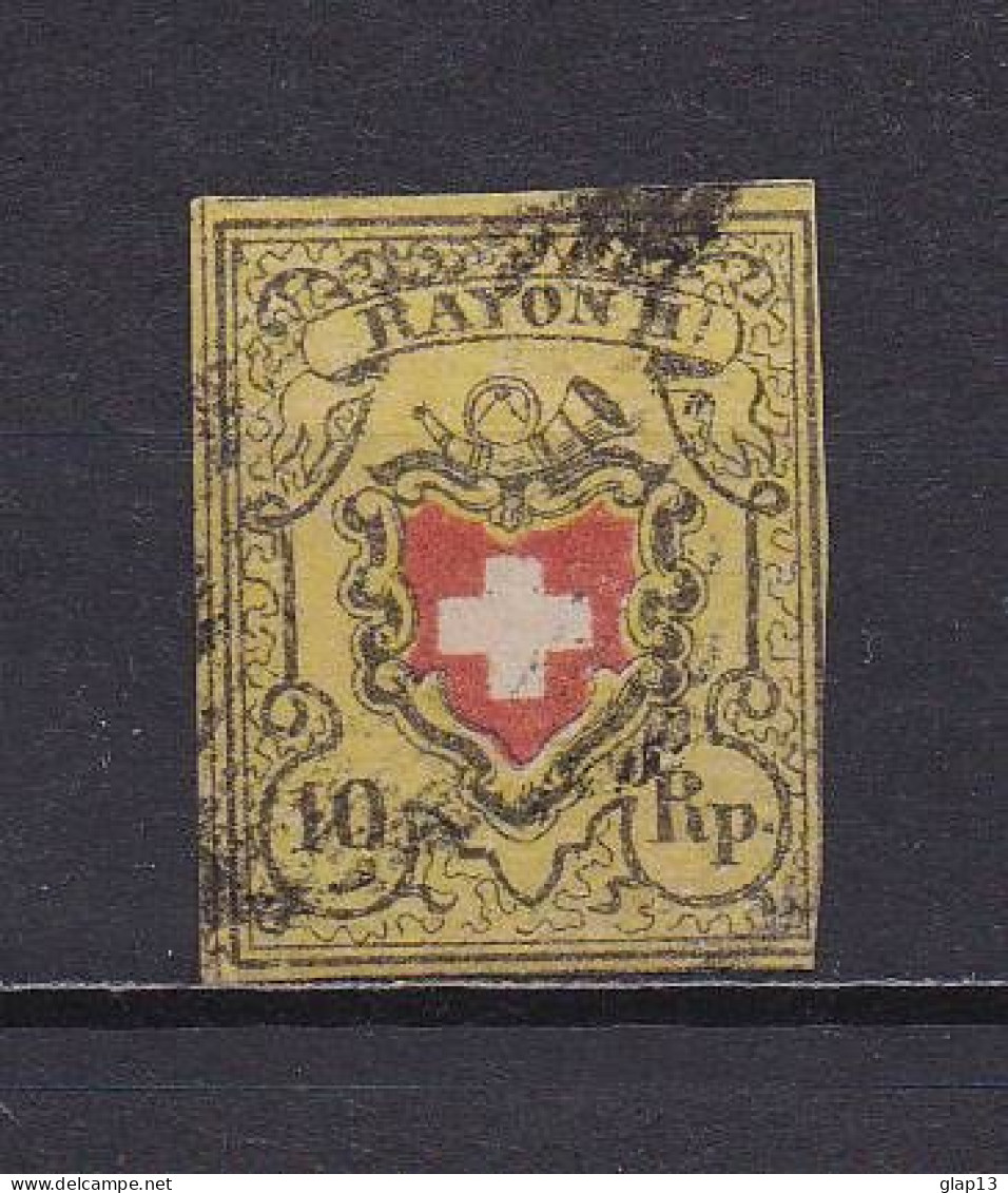 SUISSE 1850 TIMBRE N°15 OBLITERE - 1843-1852 Federale & Kantonnale Postzegels
