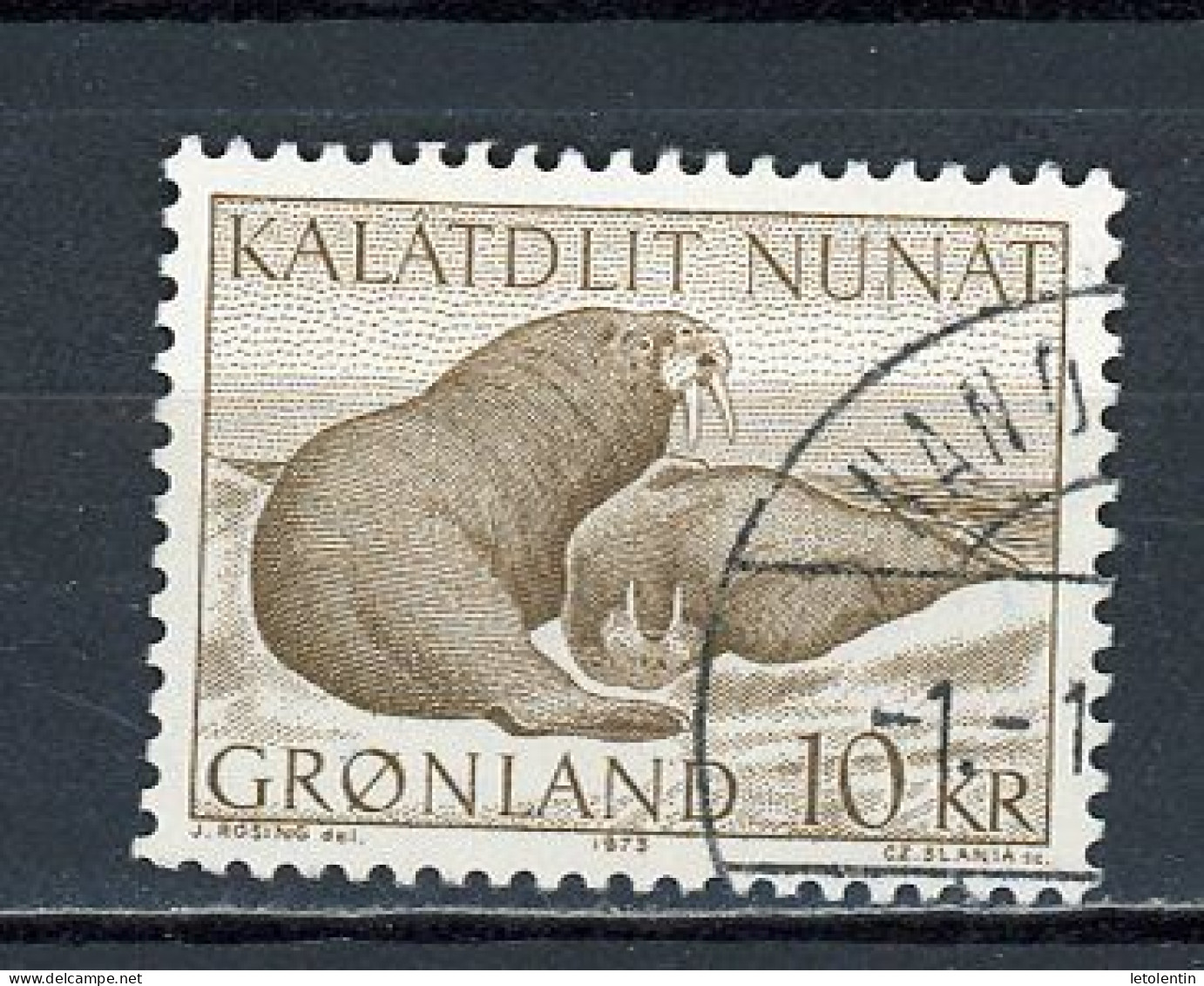 GROENLAND - MORSES - N° Yvert 71Obli. - Used Stamps