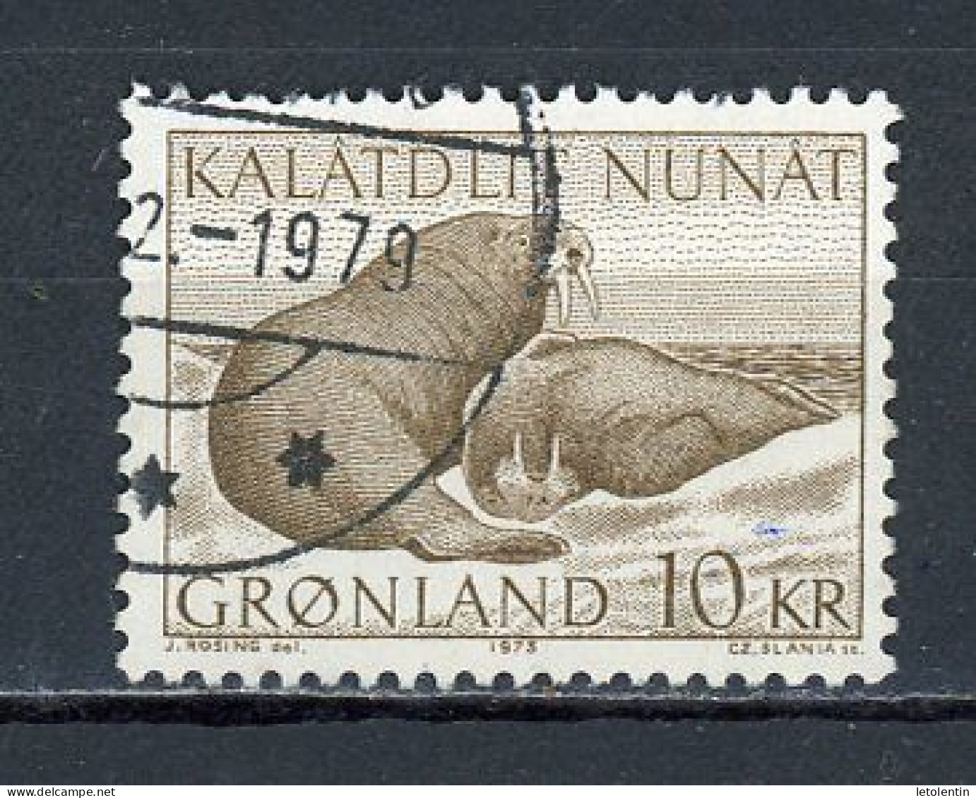 GROENLAND - MORSES - N° Yvert 71Obli. - Used Stamps