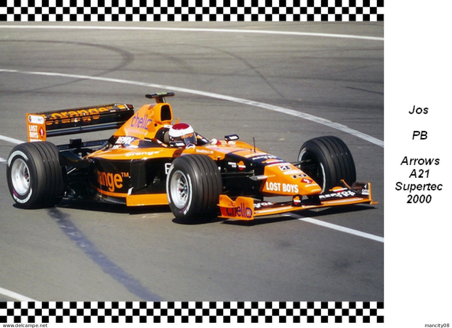 Jos Verstappen  -  Arrows  A21  2000 - Grand Prix / F1