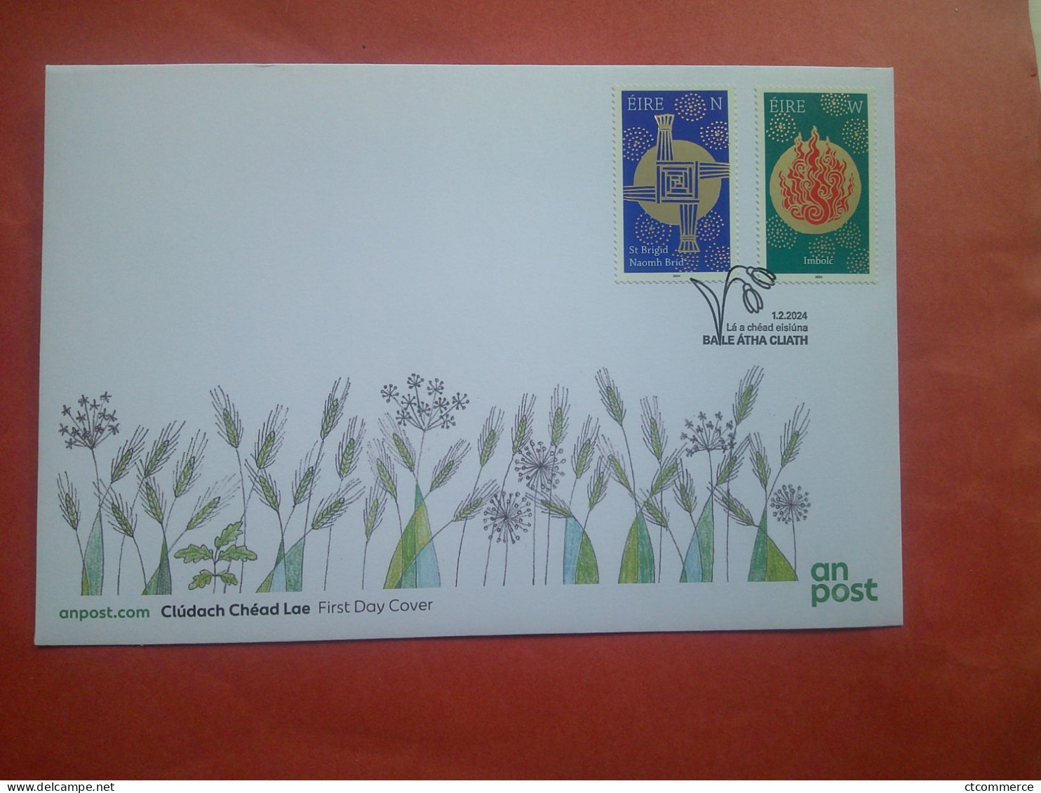 1.2.24 FDC St. Briget, Imbolc - FDC