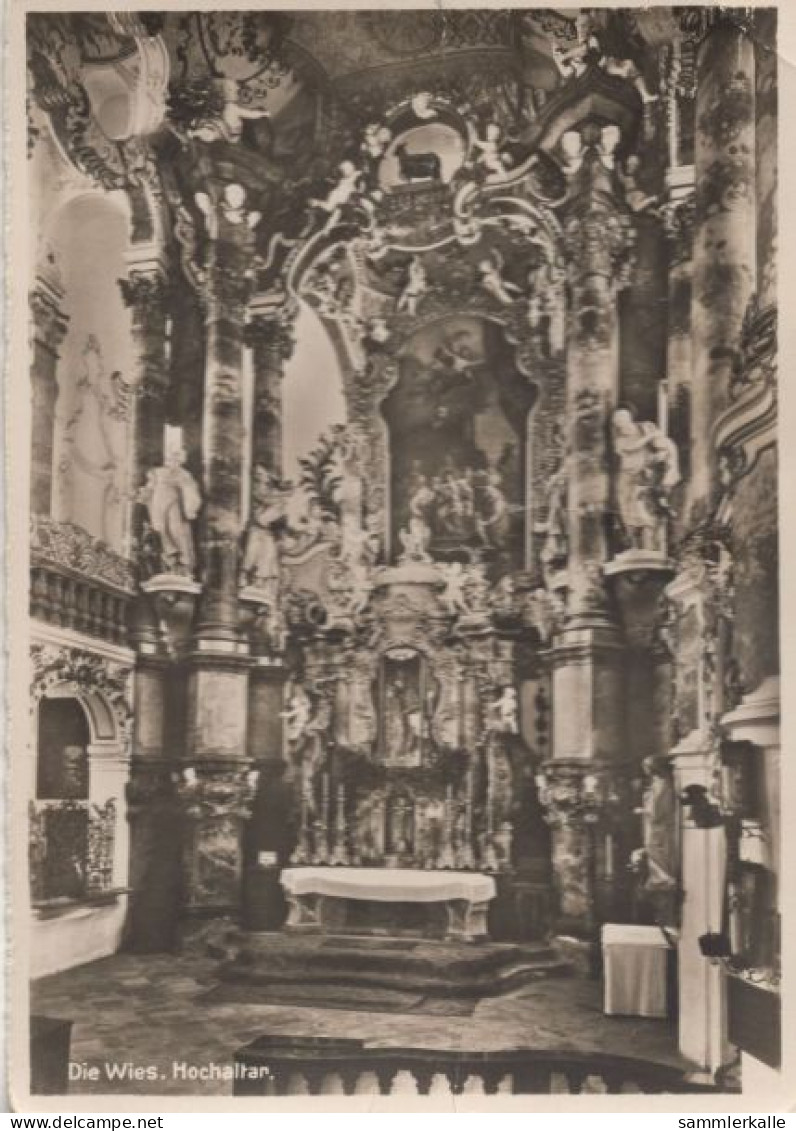 126990 - Steingaden-Wieskirche - Hochaltar - Weilheim