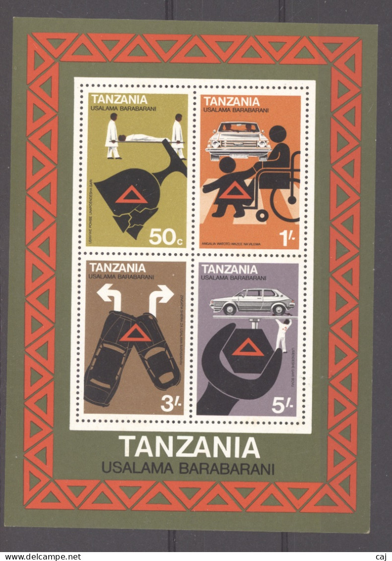 Tanzanie  -  Blocs  :  Yv  12  ** - Tanzania (1964-...)