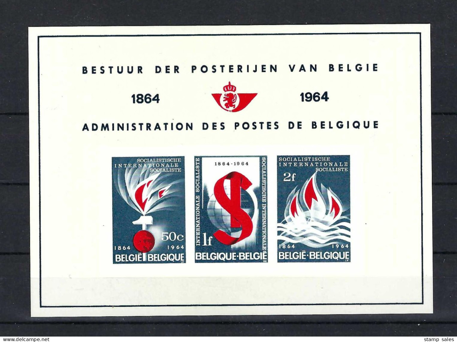 België N°LX44 Bestuur Der Posterijen 1964 MNH ** POSTFRIS ZONDER SCHARNIER COB € 22,50 SUPERBE - Luxuskleinbögen [LX]