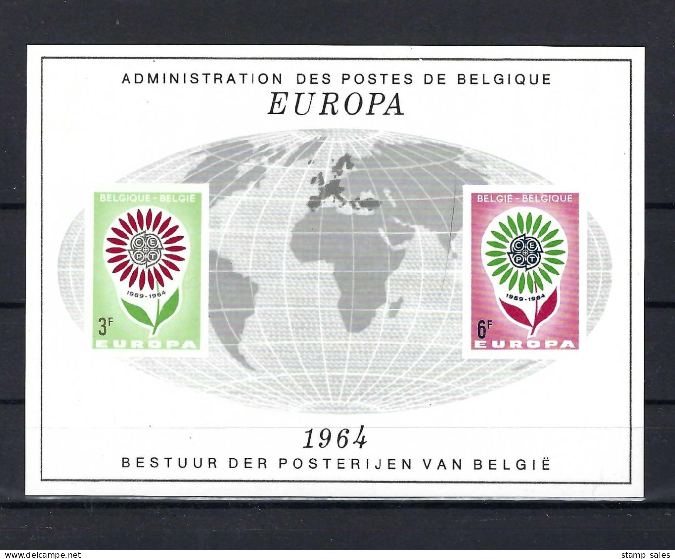 België N°LX45 Cept 1964 MNH ** POSTFRIS ZONDER SCHARNIER COB € 100,00 SUPERBE - Folettos De Lujo [LX]