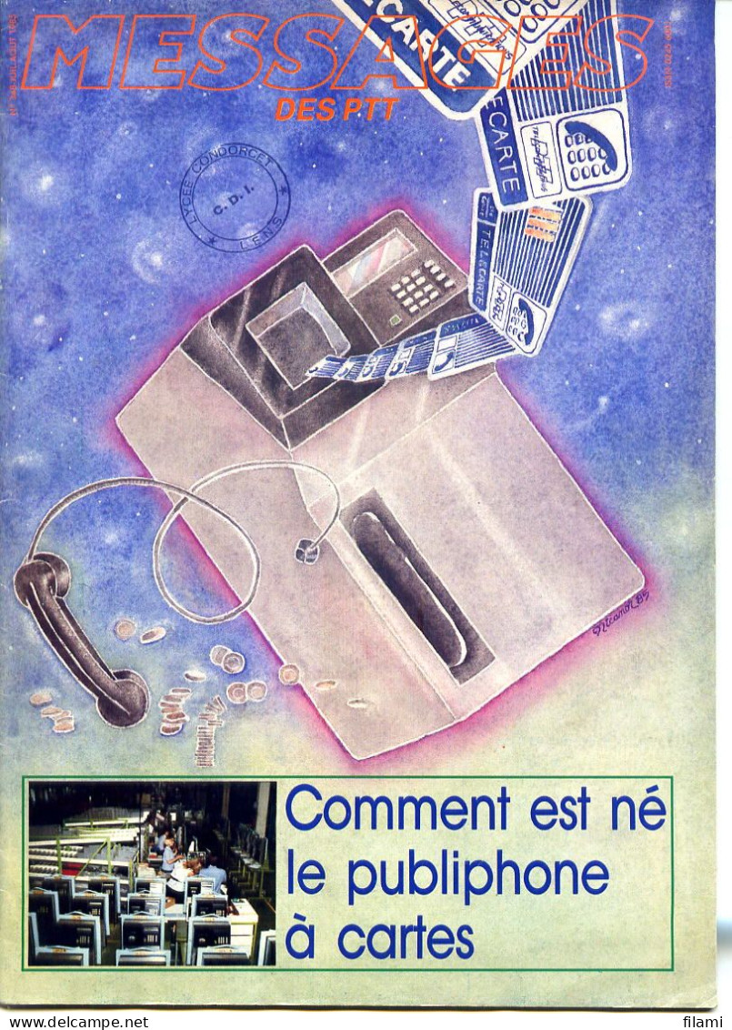 Messages Des PTT Lot 4 Numeros 1982-83-84-85 - Französisch (ab 1941)