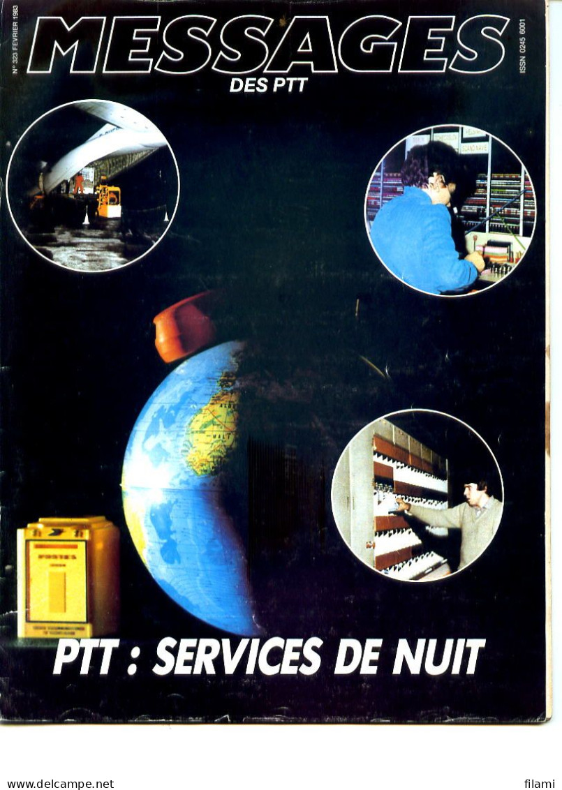 Messages Des PTT Lot 4 Numeros 1982-83-84-85 - Französisch (ab 1941)