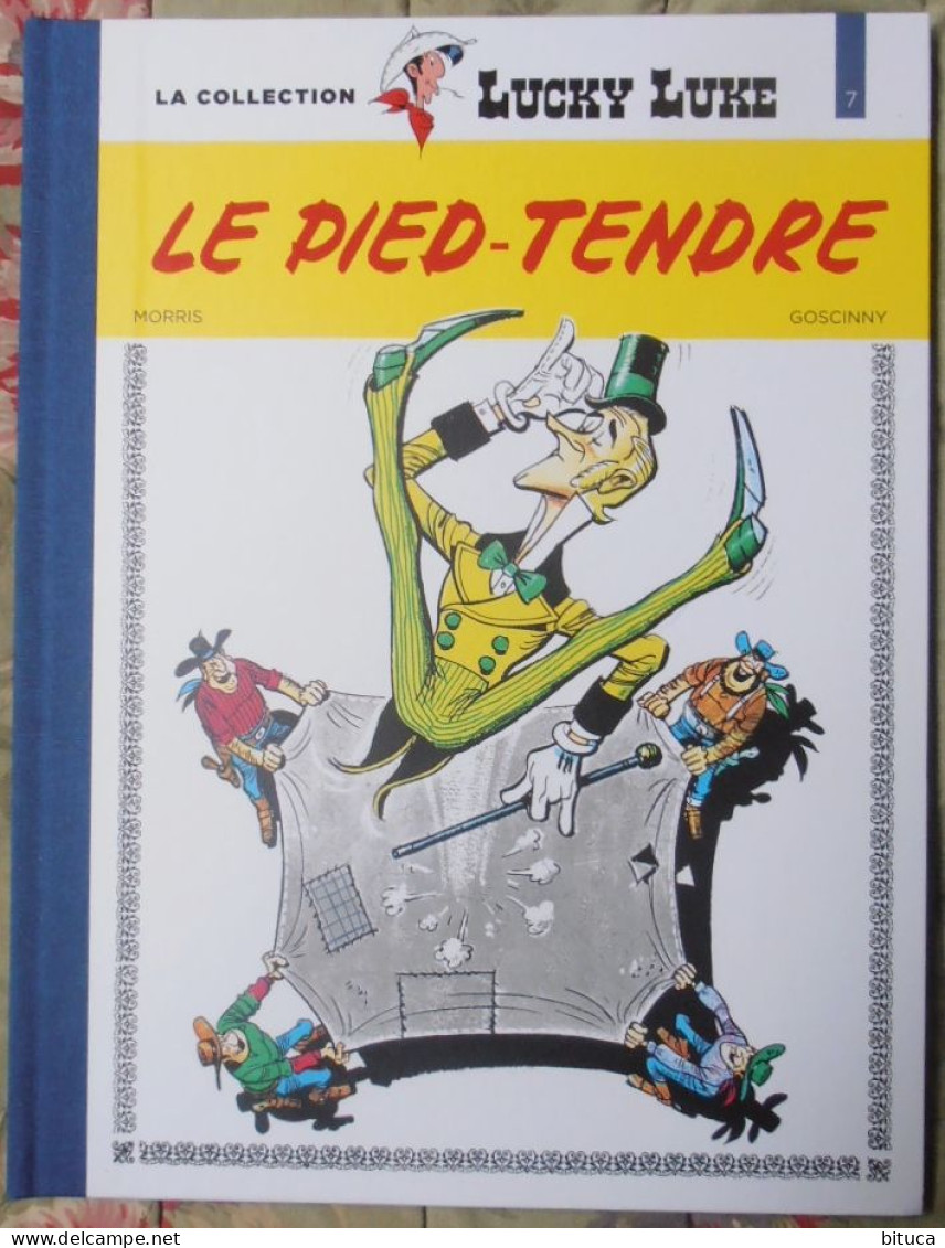 BD LA COLLECTION LUCKY LUKE LE PIED TENDRE MORRIS GOSCINNY HACHETTE - Other & Unclassified