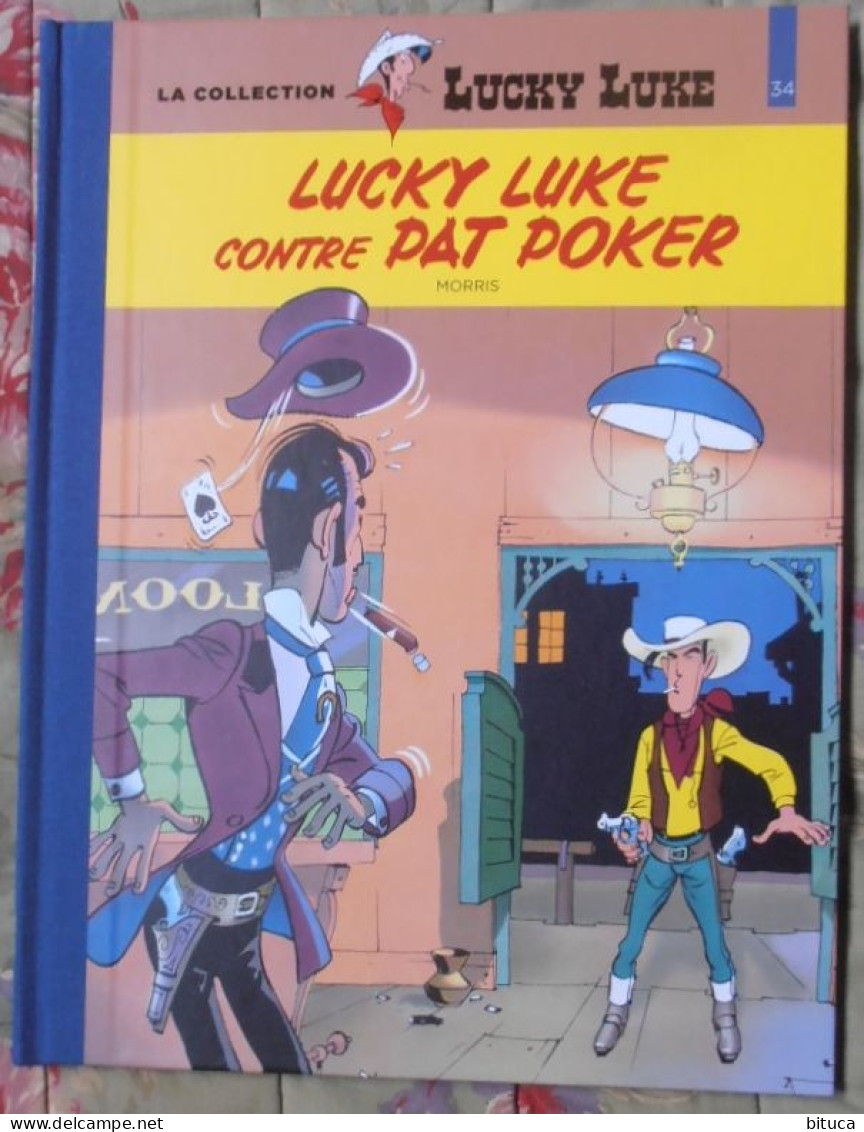 BD LA COLLECTION LUCKY LUKE CONTRE PAT POKER MORRIS HACHETTE - Autres & Non Classés