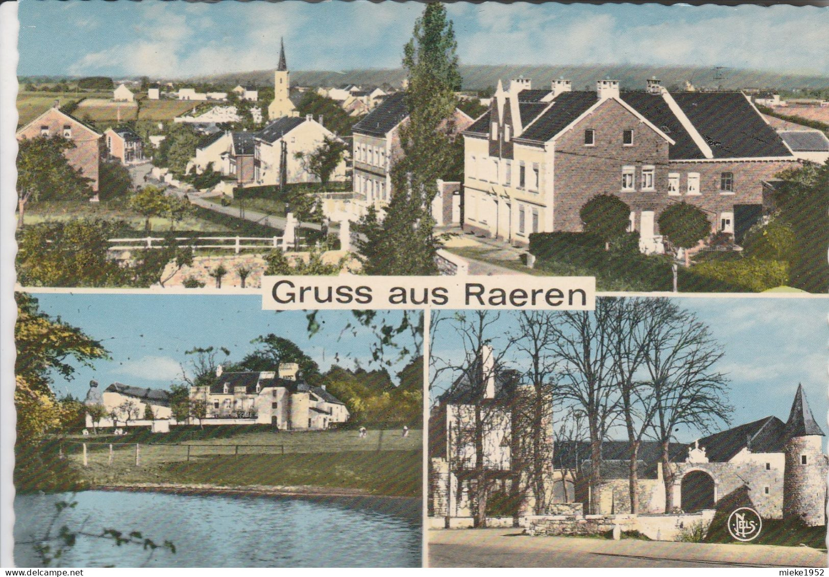 Gruss Aus RAEREN  ,( Hauptstrasse , Knoppenburg , Topfermuseum ) - Raeren