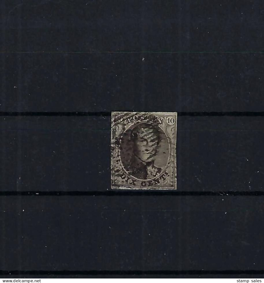 België N°3 GESTEMPELD COB € 115,00 SUPERBE - 1849-1850 Medallones (3/5)