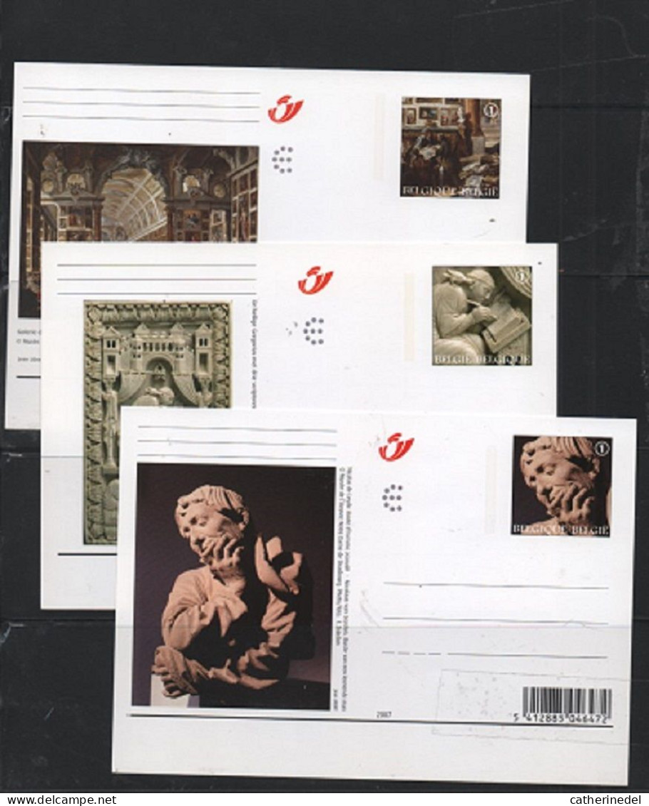 Année 2007 - CA170-CA172/BK170-BK172 - Europalia - Geïllustreerde Briefkaarten (1971-2014) [BK]