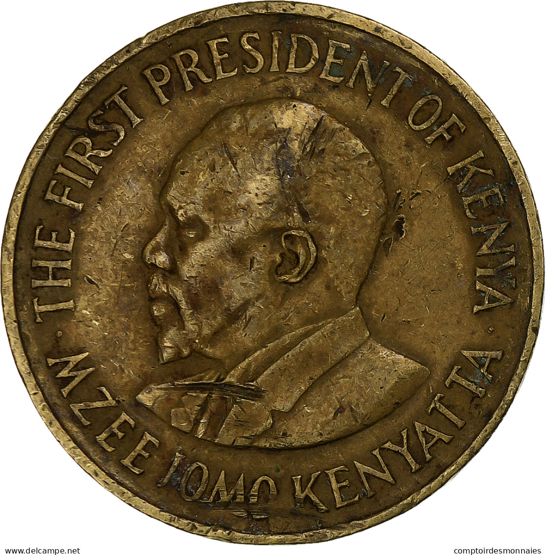 Kenya, 5 Cents, 1975 - Kenya