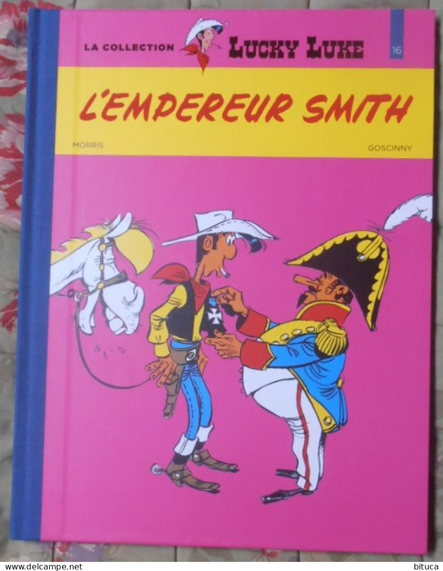 BD LA COLLECTION LUCKY LUKE L EMPEREUR SMITH MORRIS GOSCINNY HACHETTE - Other & Unclassified