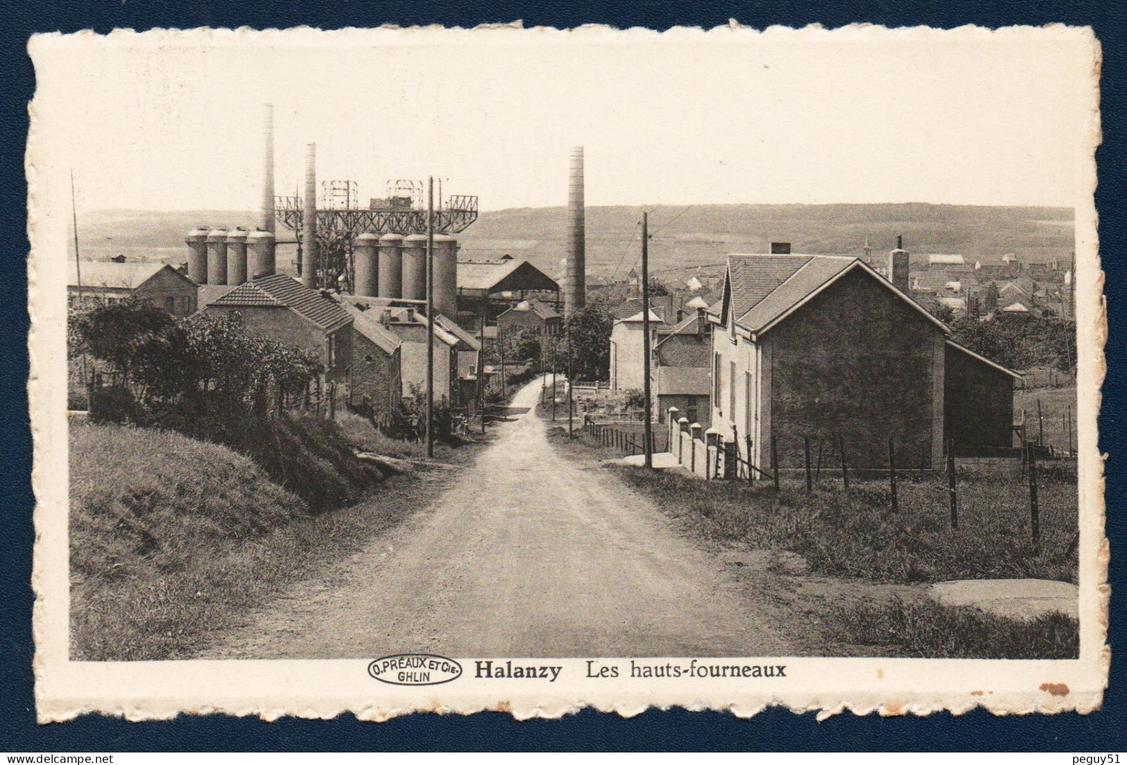 Halanzy. Les Hauts-fourneaux De La S.A. Hauts-Fourneaux & Mines D'Halanzy - Aubange