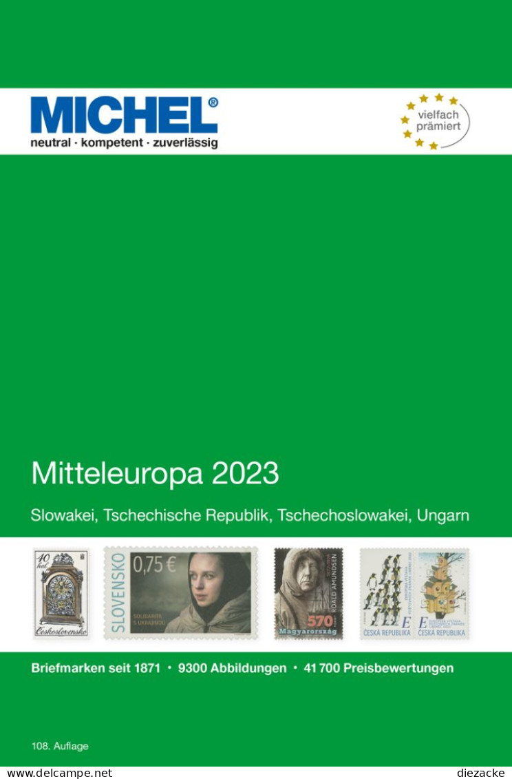 Michel Katalog Mitteleuropa 2023 (E 2) Neu - Andere & Zonder Classificatie