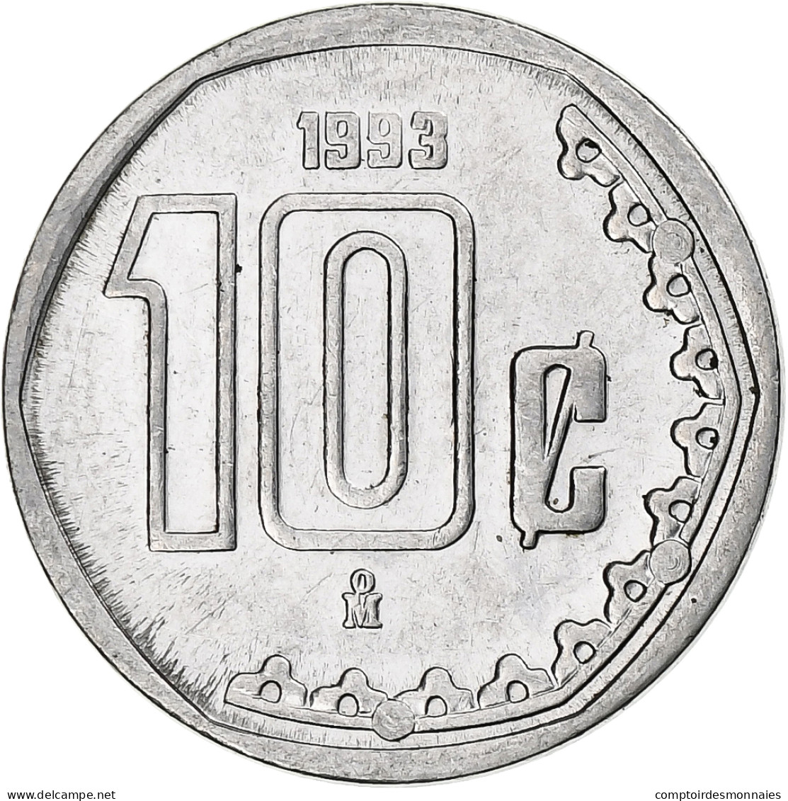 Mexique, 10 Centavos, 1993 - Mexique