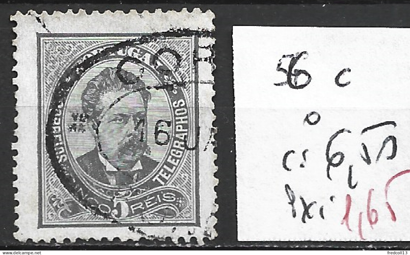 PORTUGAL 56c Oblitéré Côte 6.50 € - Used Stamps