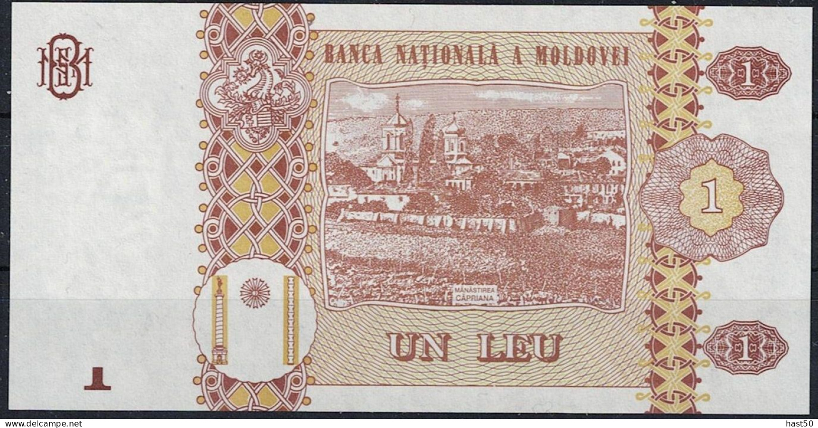 Moldawien - 1 Leu Banknote 2015 - Siehe Scan - Moldavia