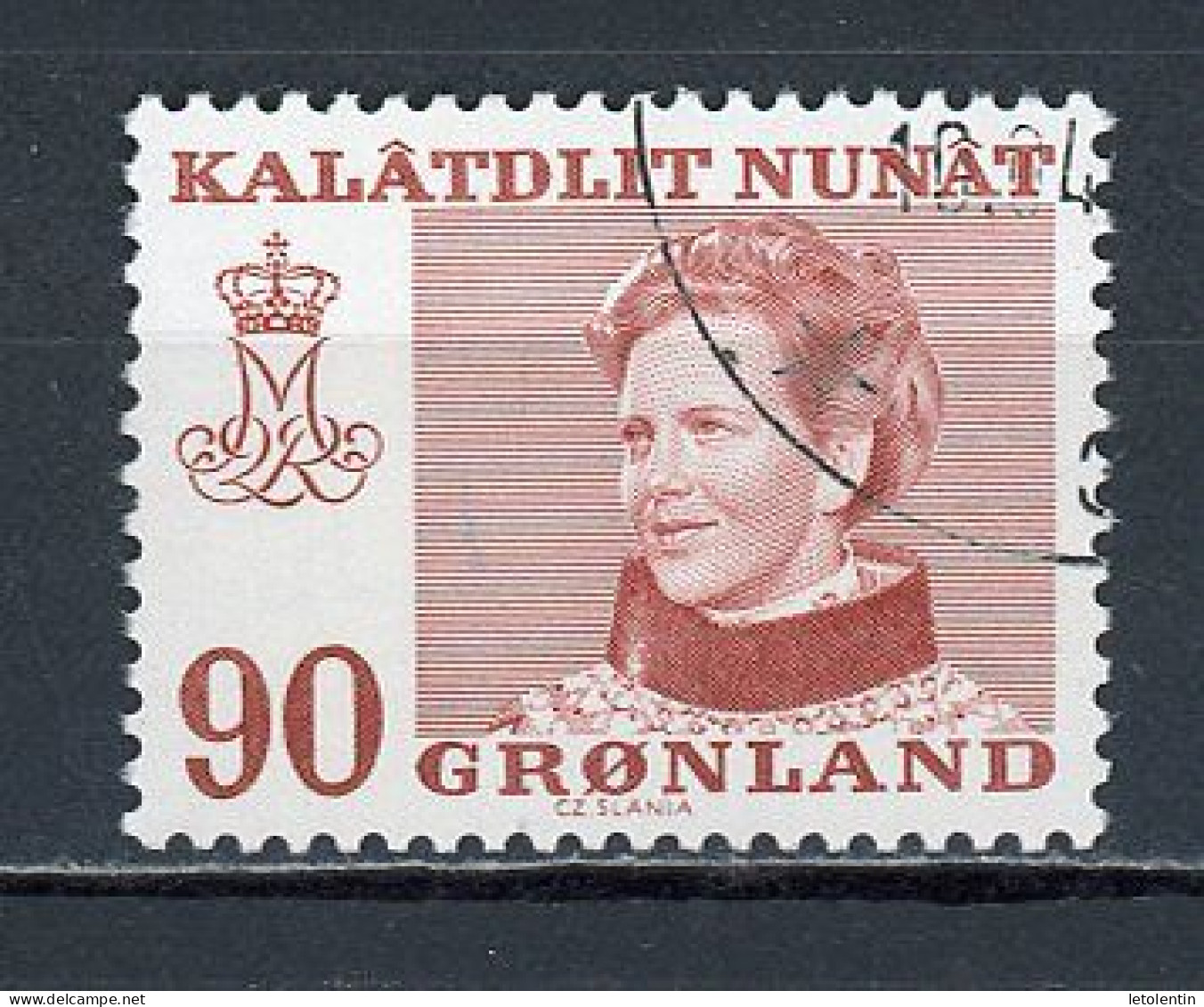 GROENLAND - MARGRETHE II - N° Yvert 78 Obli. - Gebruikt