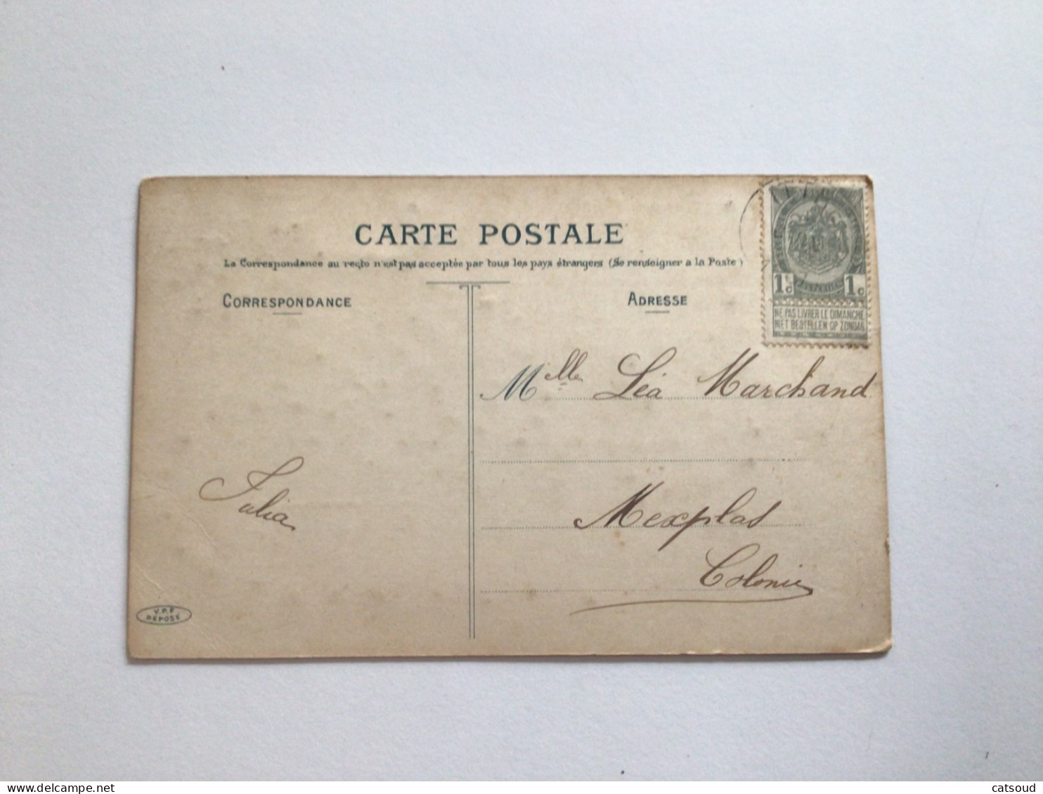 Carte Postale Ancienne (1907) Un Baiser De Ittre (avec Paillettes) - Ittre