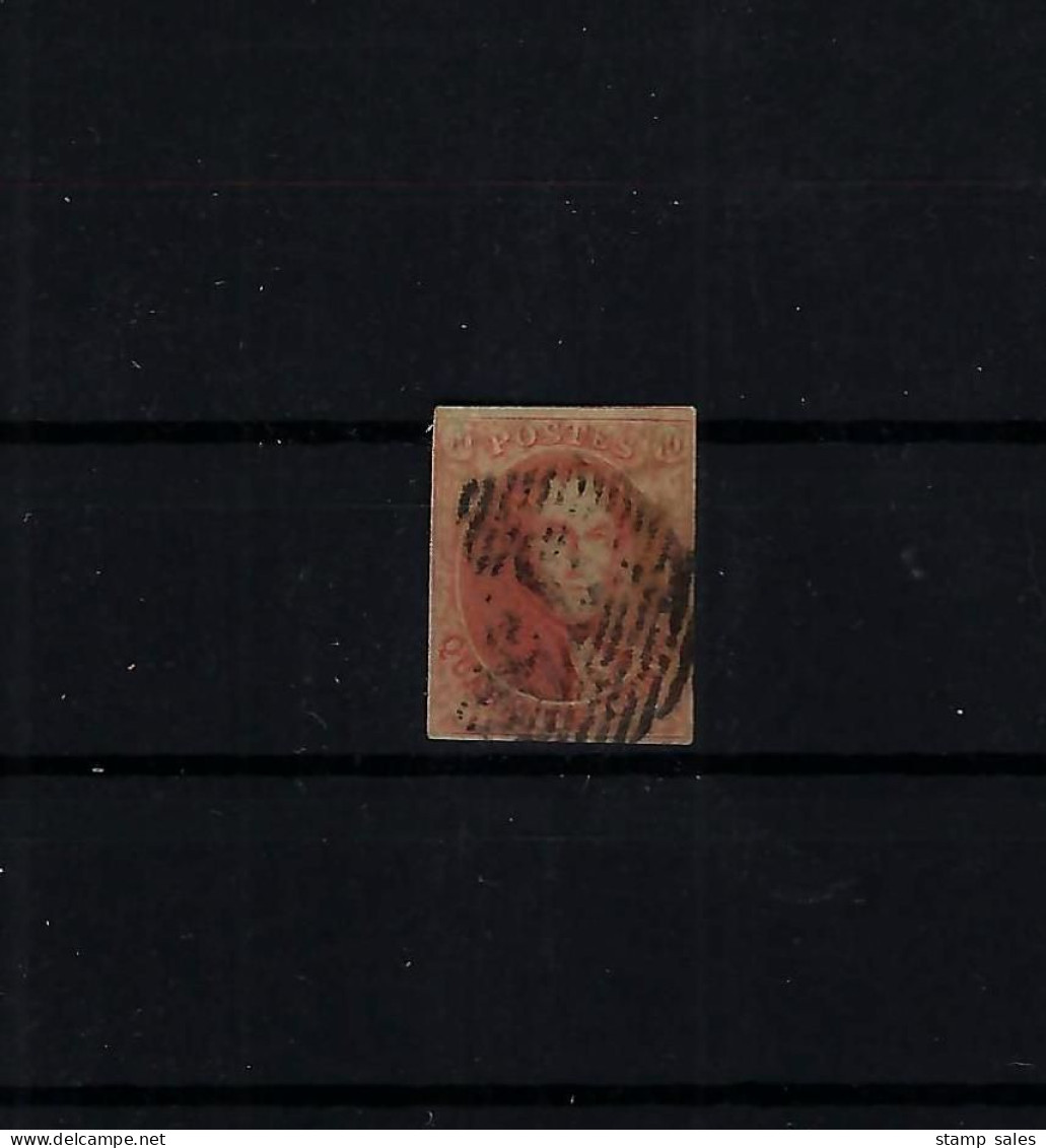 België N°8 GESTEMPELD COB € 125,00 SUPERBE - 1851-1857 Médaillons (6/8)